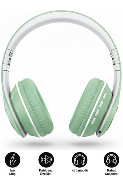 Tech&bello accessories Kablosuz Bluetooth Kulaküstü Kulaklık – Mikrofonlu, St...