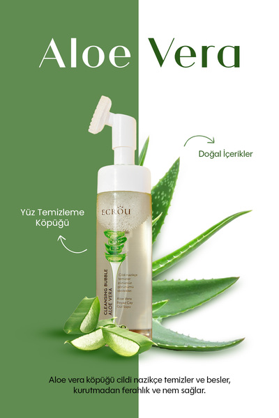 Ecrou Aloe Vera Yüz Temizleme Köpüğü 200ml