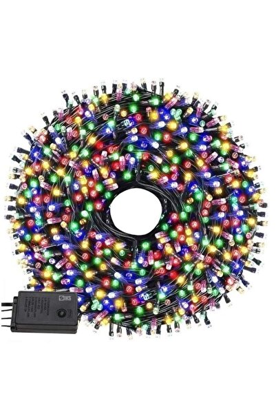 SIKS Instalație de Crăciun, liniară 24 m, 300 LED-uri, cu 8 efecte luminoase,...