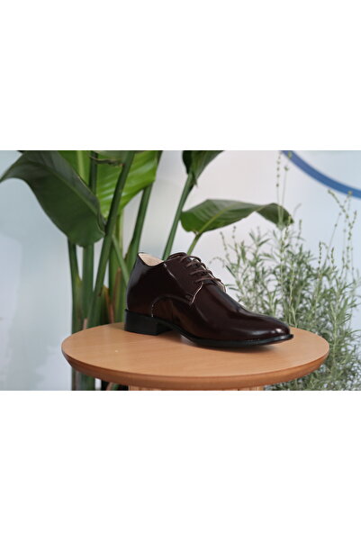 Elevold Alfa 100% Leather Groom's Shoes for Men, 7 cm Hidden Heel, Height Increasing