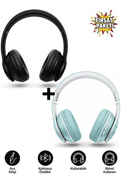 Tech&bello accessories Kablosuz Bluetooth Kulaküstü Kulaklık – Mikrofonlu, St...