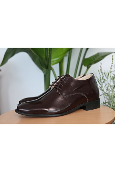 Elevold Alfa 100% Leather Groom's Shoes for Men, 7 cm Hidden Heel, Height Increasing