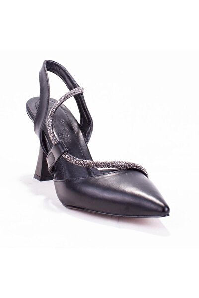 DAGOSTER DZA07-396155 حذاء نسائي بكعب عالي أسود