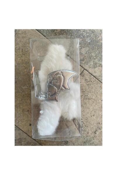 LABUBU Plush toy, Labubu, Little Angel, 22 cm, white