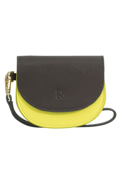 DUDU Carcasă pentru carduri de credit Madagascar din piele 11 cm