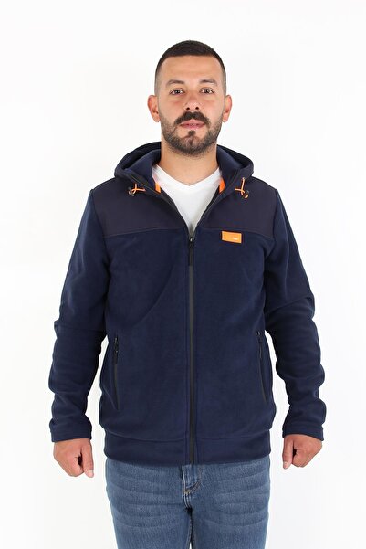 Mckanzie 6044 Kapşonlu Fermuarlı Polar Mont