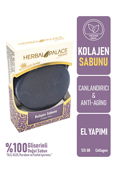 Herbal Palace Kolajen Sabunu - ANTİ KIRIŞIKLIK - EL YAPIMI GLİSERİNLİ