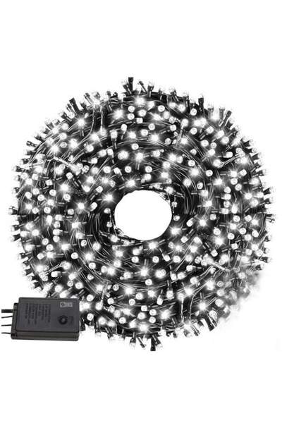 SIKS Instalație de Crăciun, liniară 24 m, 300 LED-uri, cu 8 efecte luminoase