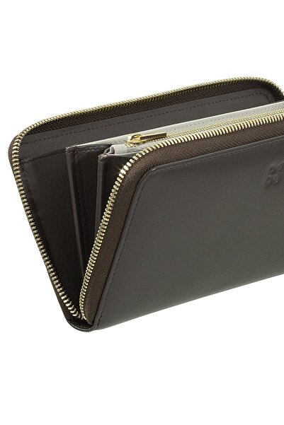 DUDU Geldbörse Leder 19 cm