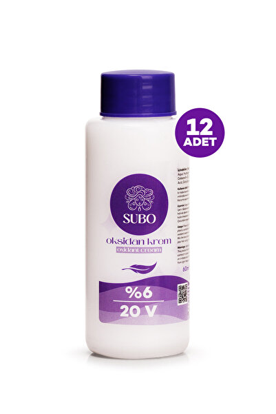 Subo OKSİDAN KREM %6 20 VOLUME 12X60 ml*