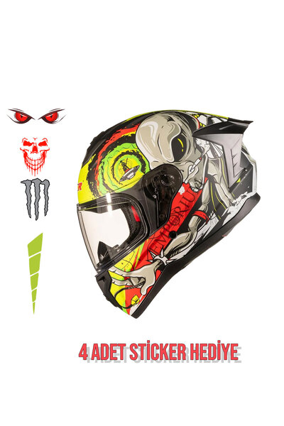 NCR Rapid Kapalı Kask (ECE BELGELİ)