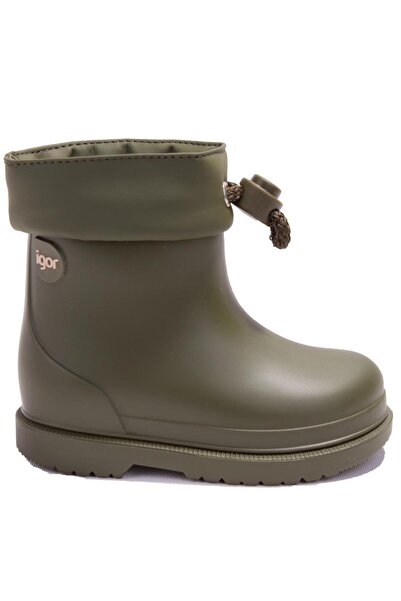 IGOR W10257 Bimbi Euri Haki Ortopedik Erkek Çocuk Yağmur Çizme