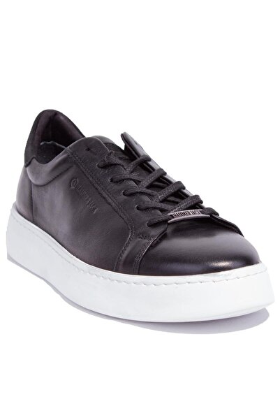 Hammer Jack 10223040 Swit Siyah Ortopedik Günlük Erkek Deri Ayakkabı