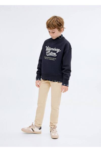 MANGO Kids Straight cut trousers