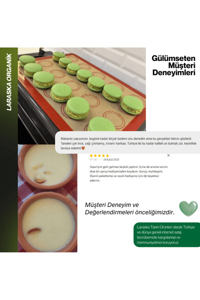 Laraska Glutensiz Badem Unu 500g- Almond Flour Gluten Free Vegan