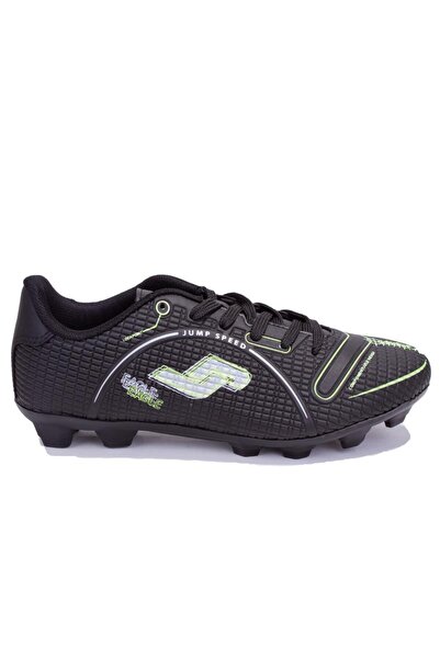 Jump 28223 Black Cleats Men's Football Shoes