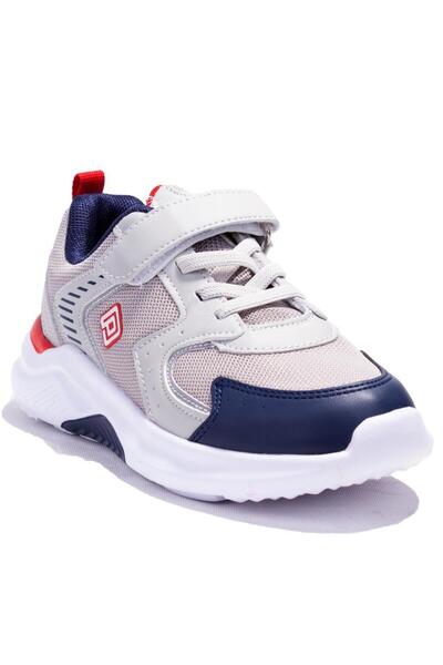 pepino 1425 Gray Red Orthopedic Daily Boy's Sports Shoes