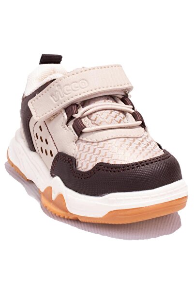 Vicco Homer 346P24K334 Bej Ortopedik Günlük Erkek Çocuk Spor Ayakkabı