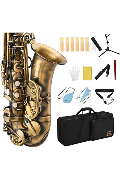 Eastar AS-II-AB Mi Bemol Alto Saksofon (Vintage)