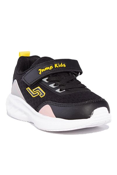 Jump 28110 Black Pink Orthopedic Daily Girl's Sports Shoes