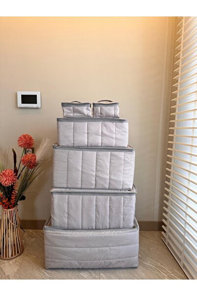 ATLAS HURÇ Asil Hurç Set Gri Renk 6 Li Set