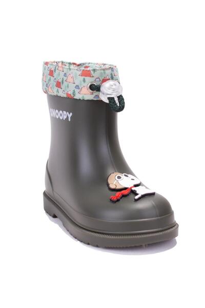 IGOR Cizme de ploaie ortopedice pentru băieți Igor W10277 Bimbi Snoopy kaki