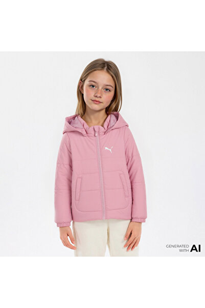 Puma Minicat Hooded Children's Pink Jacket
