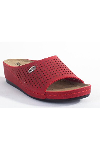 DAGOSTER Dza37-1825 Red Daily Orthopedic Women's Slippers