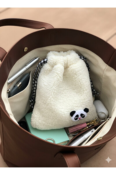 Sumicorn Design لطيف القطيفة الباندا القماش القطني اصطف الرباط الرباط المنظم ...