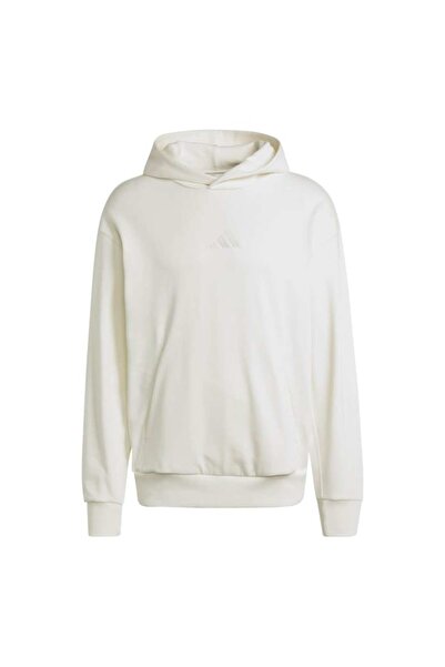 adidas M A SZN FT HD Erkek Beyaz Sweatshirt IY4154