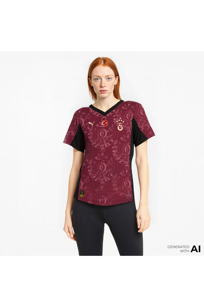 Puma Galatasaray S.K. 25-26 Women's Red Alternate Football Jersey