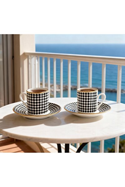 Madame Coco Evorde Bella Coffee Cup Set for 6 People