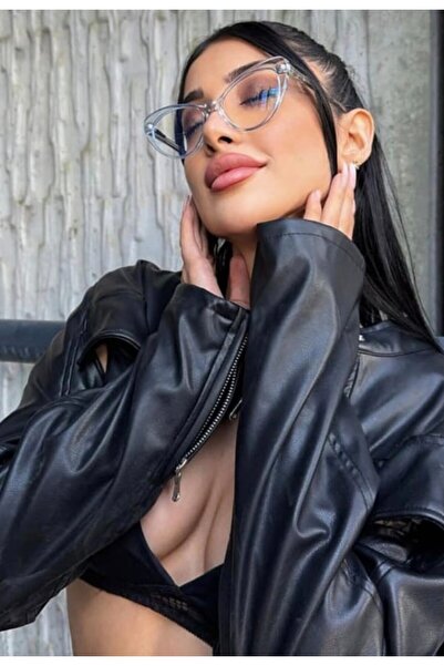 MONAL EYEWEAR نظارات كات آي موديل بلو بلوك 55 إيكارتمان تحمي وتهدئ العينين، زجاج مدرج قابل للتركيب، ملاءمة بصرية