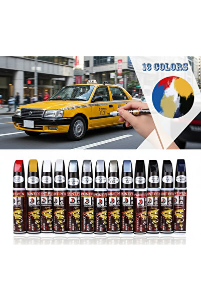 PAINT Turuncu Sarı-oto Çizik giderici hızlı tamir temiz görünüm ticari taksi ...