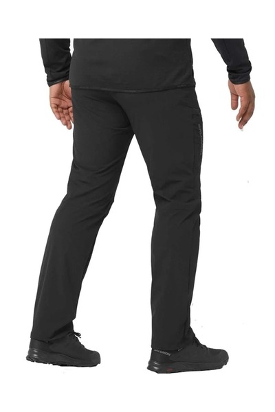 Salomon LC2106 Wayfarer Ανδρικό παντελόνι κάμπινγκ εξωτερικού χώρου ΜΑΥΡΟ