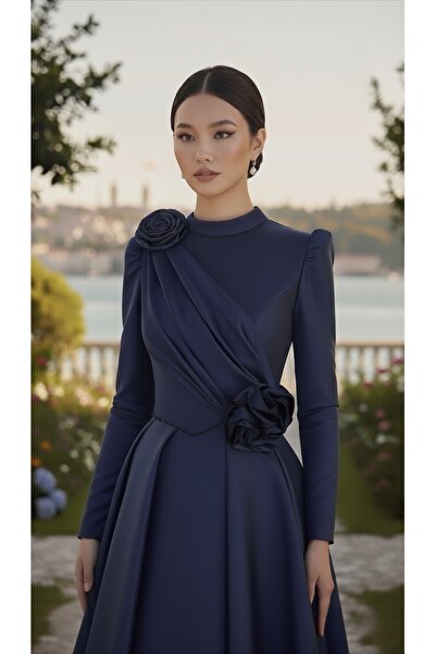 Tuğba önder haute couture Tesettür abiye elbise