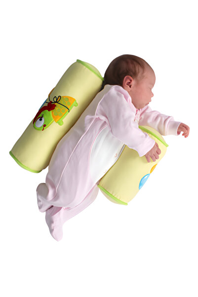 Sevi Bebe وسادة النوم الجانبية الآمنة من بوز Art-433 باللون الأخضر