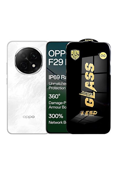 Flippy Screen Protector for Oppo F29 Flippy, Tempered ESD Glass, 0.35 mm, Transparent