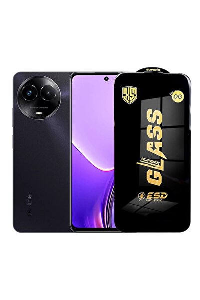 Flippy Screen Protector for Realme 11x (Flippy), ESD Tempered Glass, 0.35 mm, Transparent