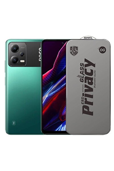 Flippy Folie de Sticla Privacy, Flippy, ESD Compatibila cu Xiaomi Xiaomi Poco X5