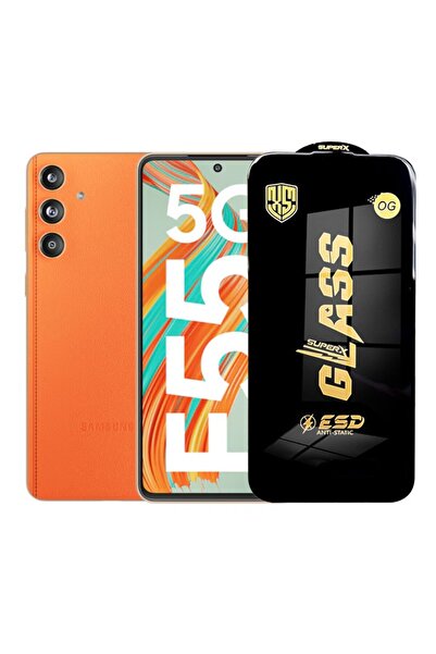 Flippy Folie de Sticla Transparenta, Flippy, ESD Compatibila cu Samsung Galaxy F55