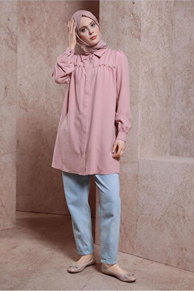 Alvina SHIRT COLLAR TUNIC 44489
