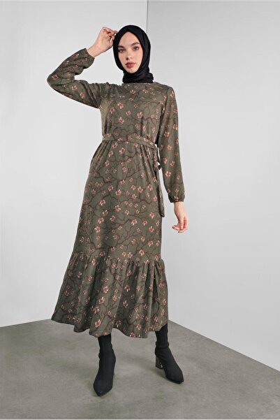 TRENDTESETTÜR ΓΥΝΑΙΚΕΙΟ ΦΟΡΕΜΑ ΜΕ ΣΧΕΔΙΟ ΛΟΥΛΟΥΔΙΑ ΧΑΚΙ 1446