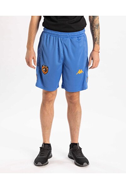 Hull City Training Short Poly (With Pockets) Erkek Mavi Şort