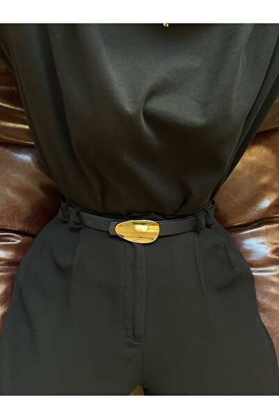 LİA KEMER Reach Ayna Gold Model with Buckle