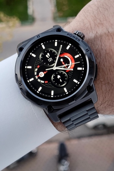 Daniel Klein Kasası ve Korodnu Siyah Çelik Kordon Akıllı Kol Saat