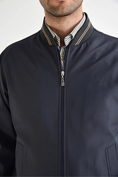 DYNAMO Men's Anthracite Comfortable Fit Classic Coat