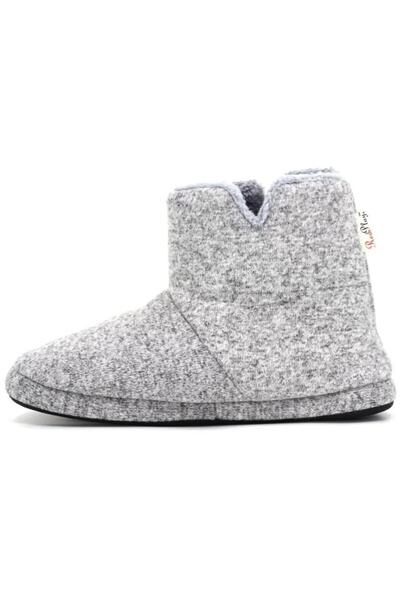 RedPlay Riva Shoes KAŞE Erkek Kışlık Panduf Ev Botu Ev Ayakkabısı Yumuşak Taban