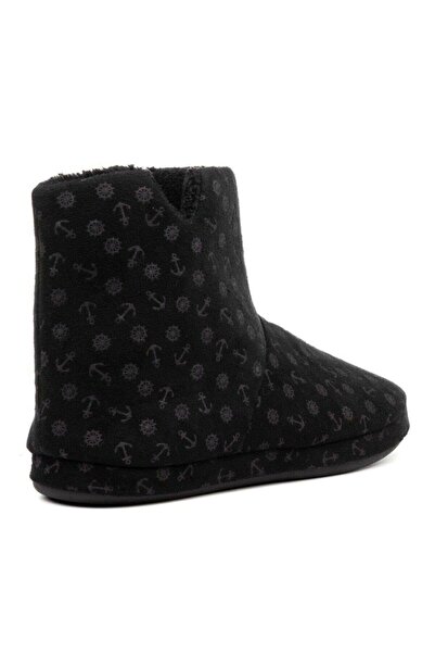 TREND AYAKKABI Чоловічі зимові домашні капці з нековзною підошвою та візерунком у вигляді якоря