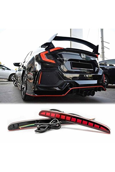 HasbeeParts Honda Civic FK7 Typer Arka Tampon Ledi 2016+ modellere uyumlu